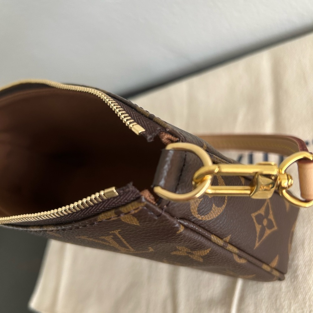 Louis Vuitton Mini Bag in Brown with Gold Accents - Picture 9 of 14